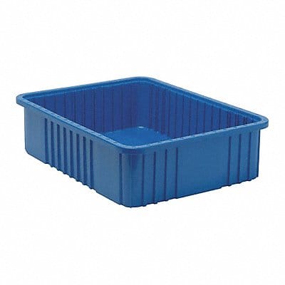 Dvdble Grid Container 22.5 x17.5 x6 Blu