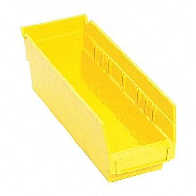 Shelf Bins 11-5/8 x4-1/8 x4 Yel PK10