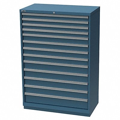 Mod Drwr Cab 59-1/2 H 13 Drwr Clssc Blue