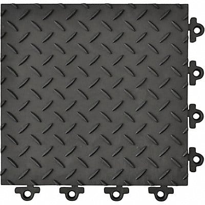 Modular Antifatigue Mat Blk 12 x12 PK12