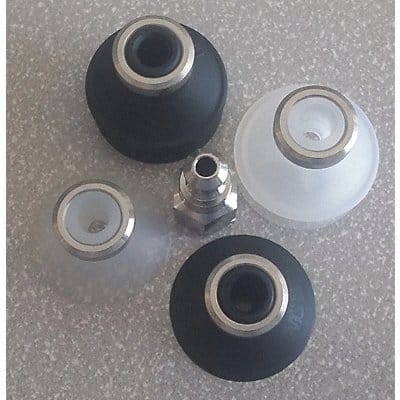 Vacuum Pad Test Kit 25mm Dia 4 pads