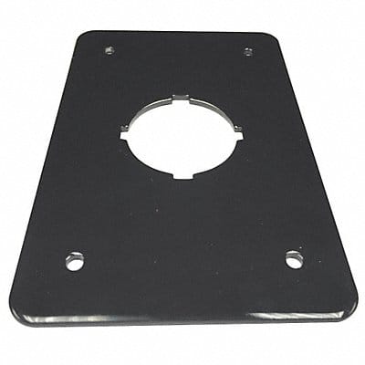 Switch Plate 30.5mm Switches Black