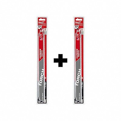 TORCH 12 7TPI Carbide 5PK w Extra 5PK