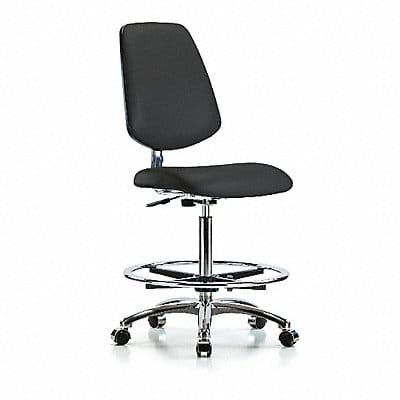 CR Vinyl Chr Hi Md Bk FR Cast Blk