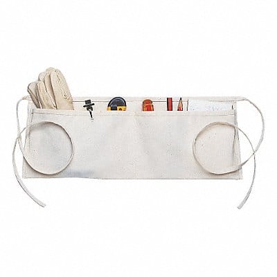 Tool Apron White Canvas 29 to 50 in