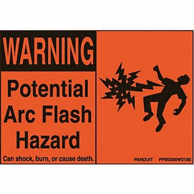 Sing Warning Potential Arc Bl/or PK5