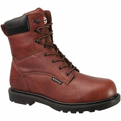 8-Inch Work Boot W 7 1/2 Brown PR