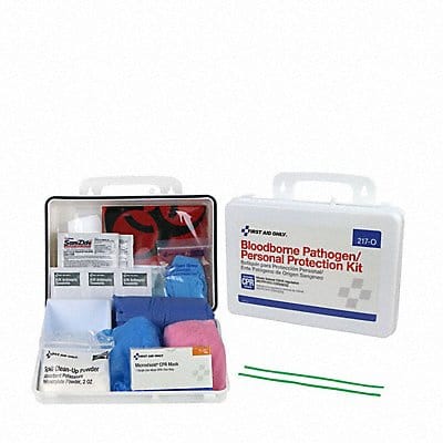 Bloodborne Pathogen Kit Plastic Case