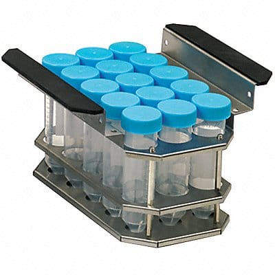 Test Tube Rack Silver 30 x 50