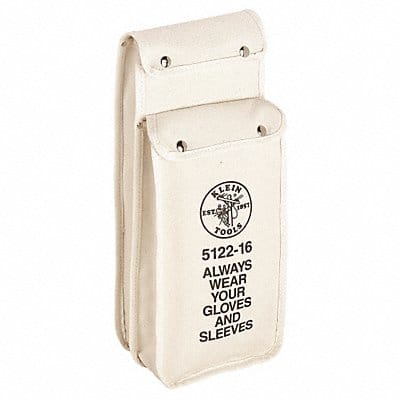 White Tool Pouch Canvas