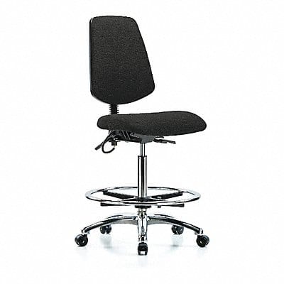 Fab ESD Chr High Md Bk FR Cstrs Blk
