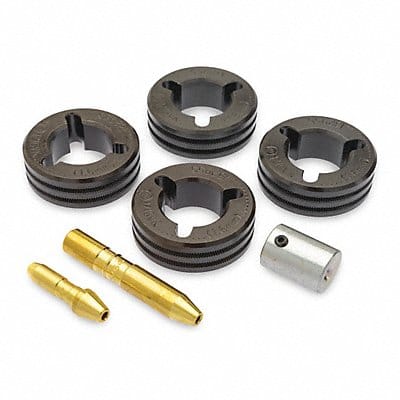 MILLER 4pc MIG V-Knurl Drive Roll Kit