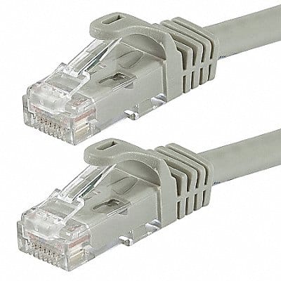 Patch Cord Cat 6 Flexboot Gray 5.0 ft.