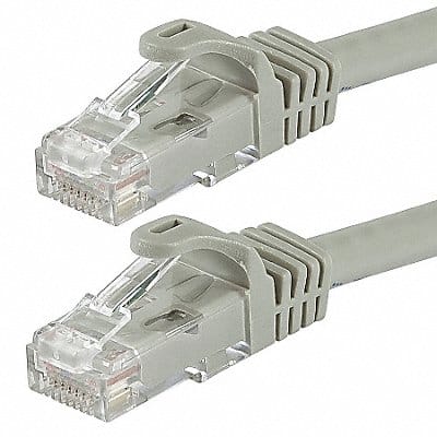 Patch Cord Cat 6 Flexboot Gray 7.0 ft.