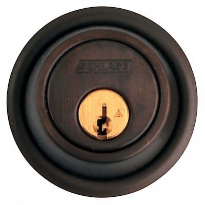 1-Cyl Deadbolt Standard Dark Bronze
