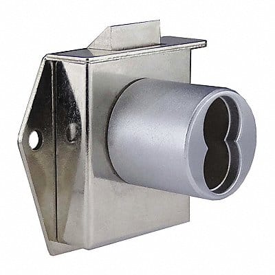 Interchang Core Deadlatch Silr Rectang