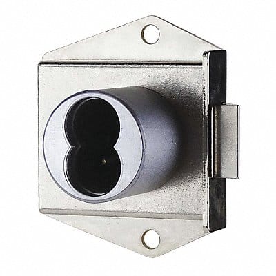 Interchang Core Deadlatch Silr Rectang