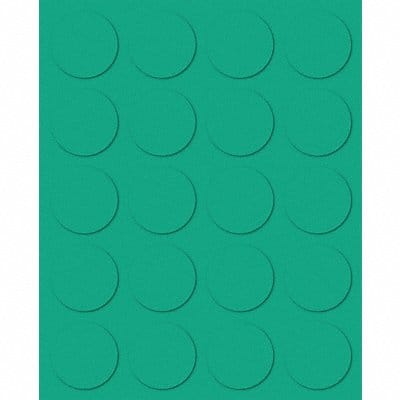 Magnetic Round Indicators Green PK20