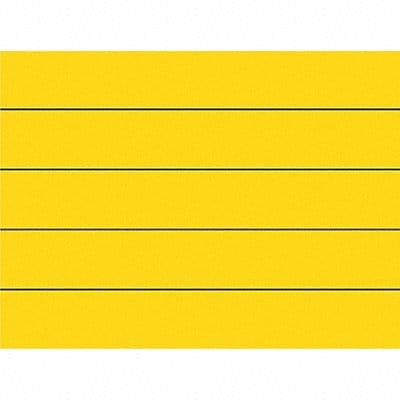 Magnetic Strips Pre-Cut 6in Yellow PK25
