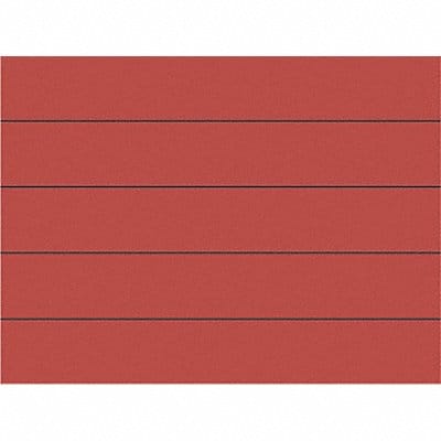 Magnetic Strips Pre-Cut 6 in Red PK25