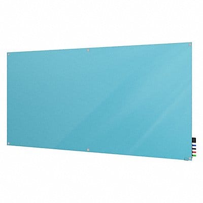 Dry Erase Board Magnetic Glass 96 W