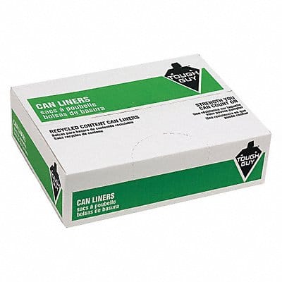 Trash Bag 55 to 60 gal Clear PK100