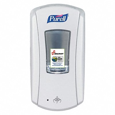 Hand Sanitizer Disp WH 1200 mL 5 1/8 inD