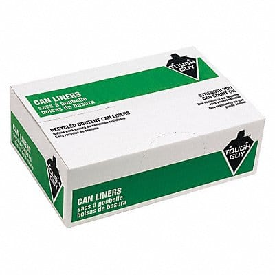 Trash Bag 56 gal Clear PK100
