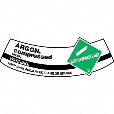 Cylinder Label 2 inx5 1/4 in Vinyl