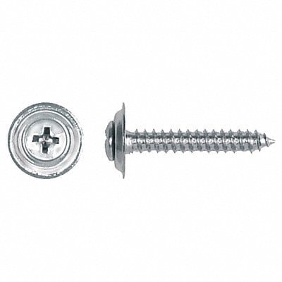 Scrw Sz #8 Chrome 1 L PK100
