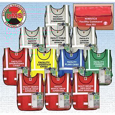 Safety Vest Facility Command Univsl