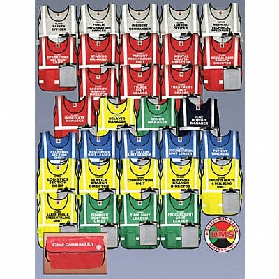 Safety Vest Assorted HCIC Universal