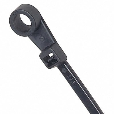 Cable Tie Mountable 6.7 in Blck PK100