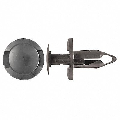 Nylon Retainers Black Dome 20mm L PK25