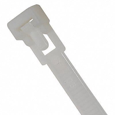 Cable Tie Releasable 8 in Natural PK100