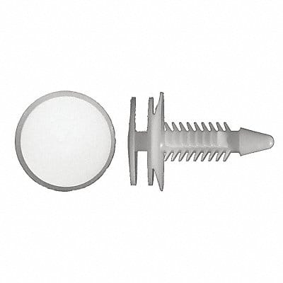 Nylon Retainers White Dome 24mm L PK50