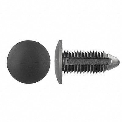 Nylon Retainers Black Dome 30mm L PK50