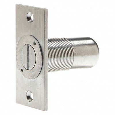 Lockable Dust Proof Strike Satin Chrome