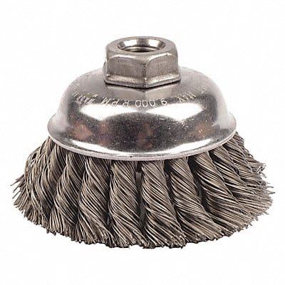 Knot Wire End Brush 3-1/2In