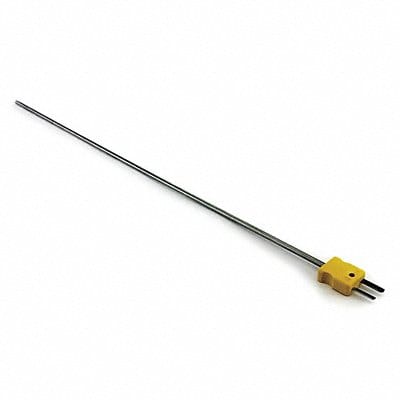 Thermocouple Probe Type K 12in L 22 AWG