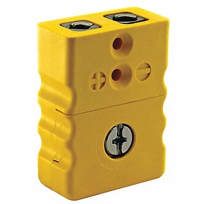 Thermocouple Jack K Standard Yellow 2Pin