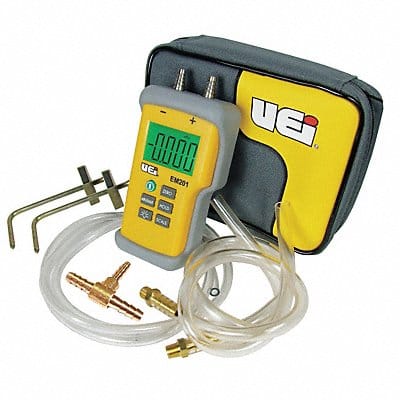 Air Manometer Kit -60 in wc to 60 in wc