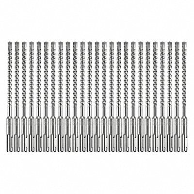 Hammer Masonry Drill 1/4 PK25