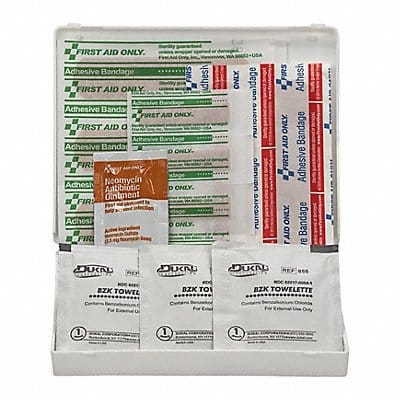 First Aid Kit Plastic 17 Pieces