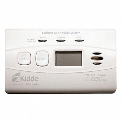 CO2 Alarm 3V Alkaline Electrochemical