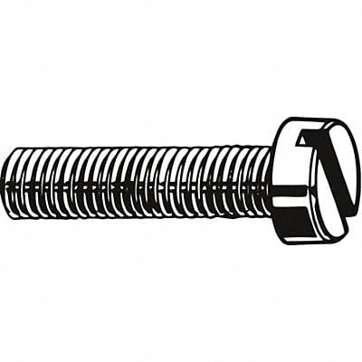 MS M6-1.00 Zinc Plated 35mm 100PK