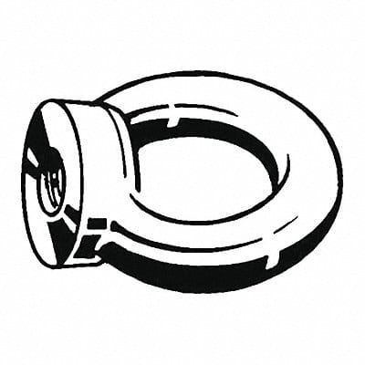 Lift Eye Blt BkOx Stl M36-4.0 126mm 1PK