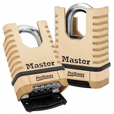 Combination Padlock 1 15/16in Rectgle
