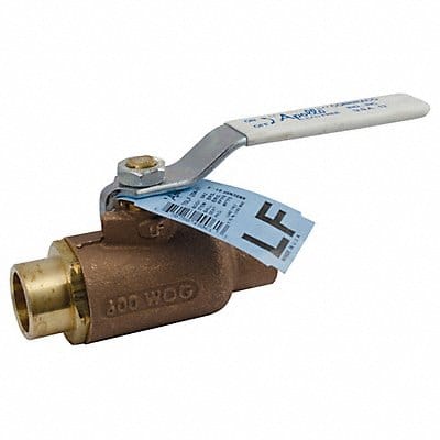 LF Bronze Ball Valve Sweat 4 in