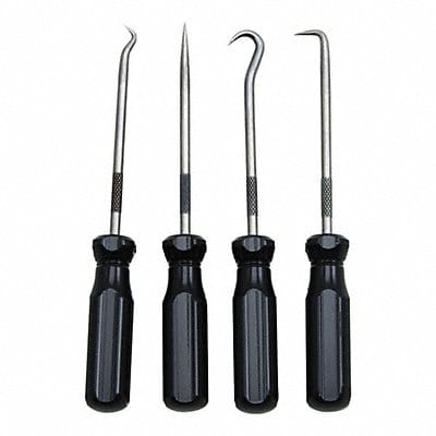 Pick And Hook Set Steel 5-1/16in.L 4 pcs